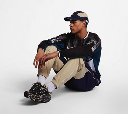 NIKE ナイキx C.E (CAV EMPT) キャップ New Nike x Cav Empt Navy Beige Logo Tailwind Running Hat Cap